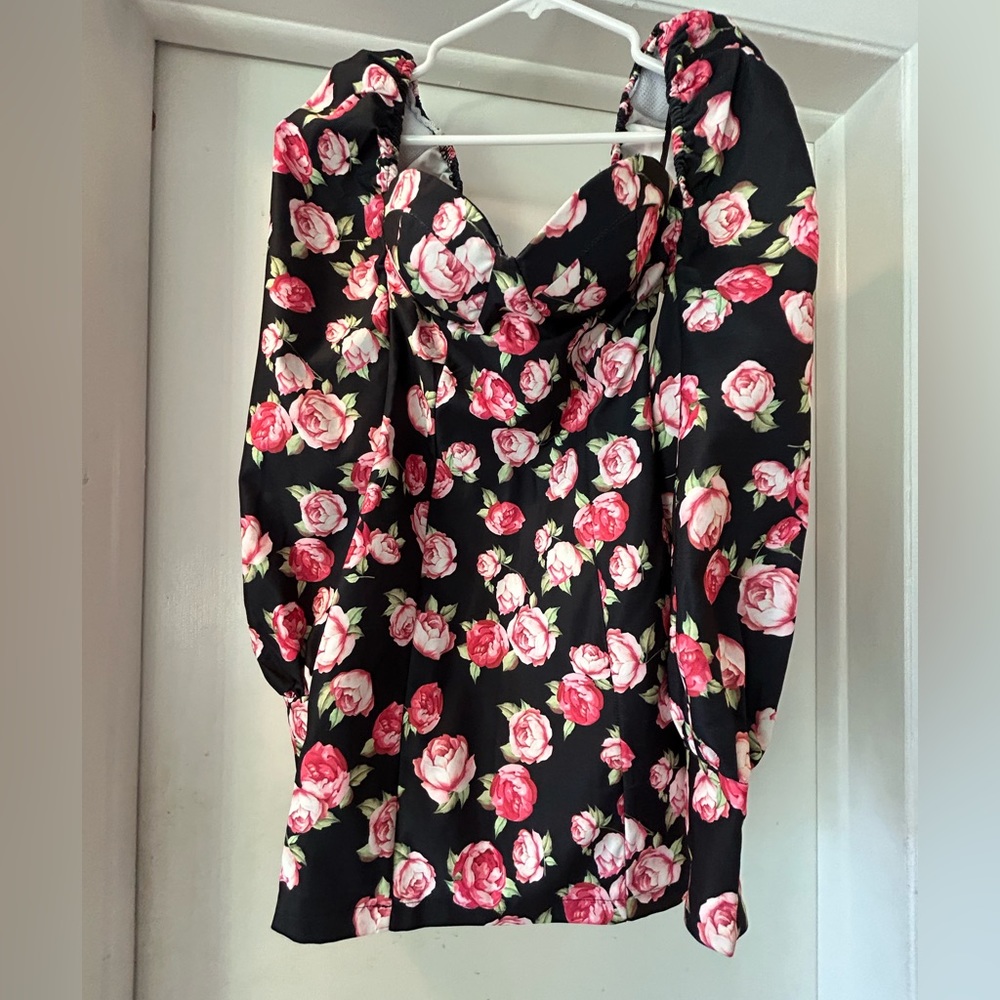 Floral mini dress